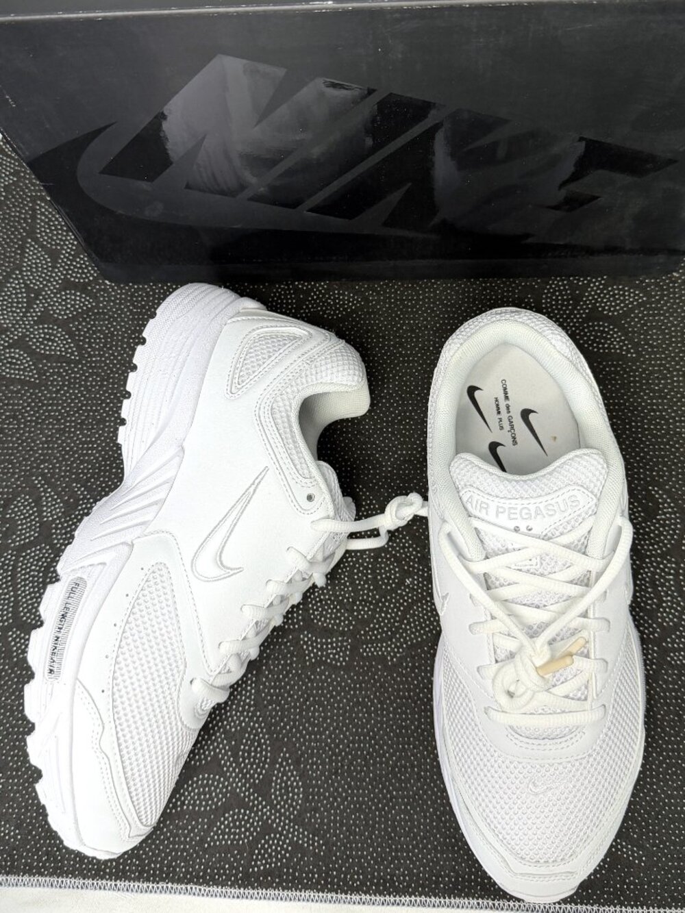 Nike Air Pegasus SP Comme Des Garçons Homme + White 2023 FJ4692-100 Men's Size 9